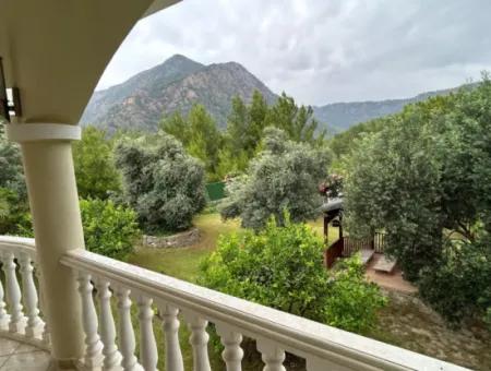 2 Villen Zum Verkauf Auf Einem 1500M2 Grossen Grundstück In Akkaya, Dem Wunder Der Natur