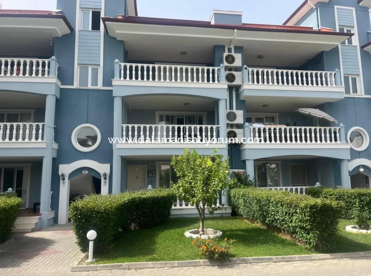 2 1 Furnished Apartment With Pool For Sale In Dalaman Altintas